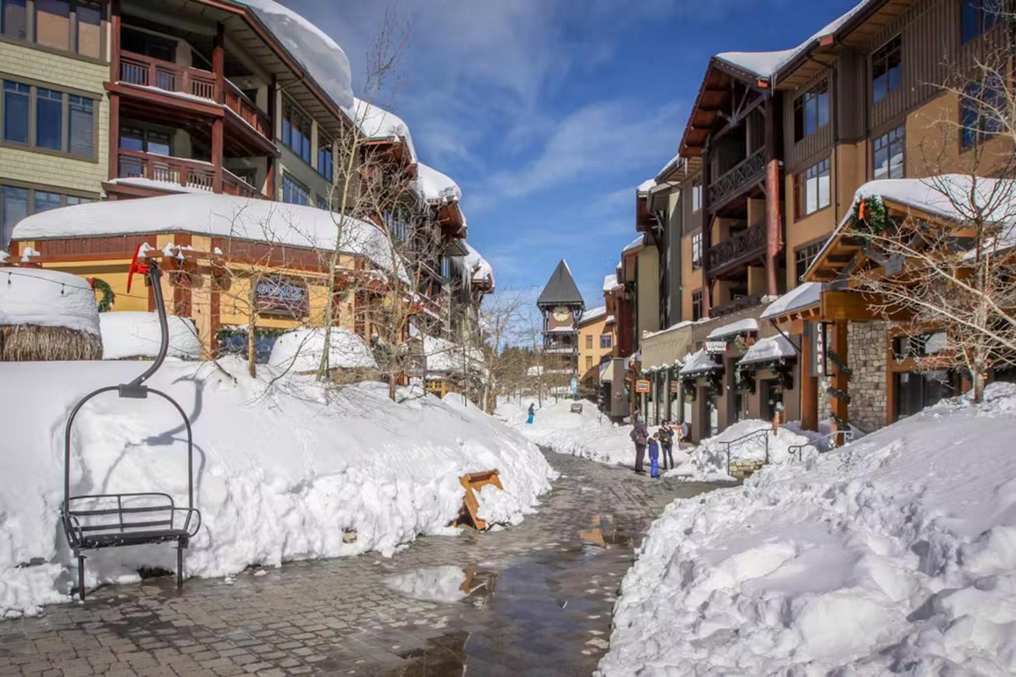 Chamonix 100 Apartment Mammoth Lakes Bagian luar foto